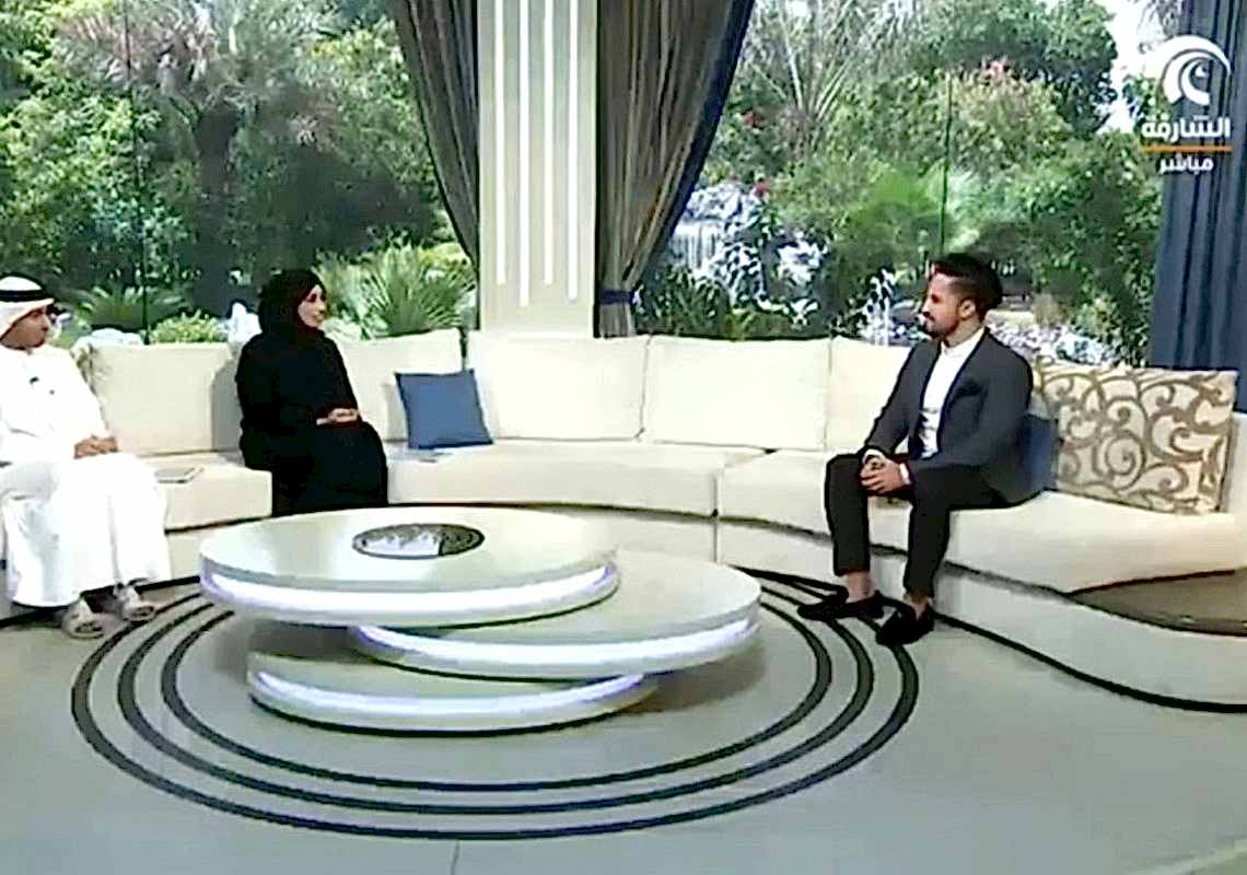 MÜHENDİS TAREQ SKAIK’İN SHARJAH TV KANALI İLE RÖPORTAJI