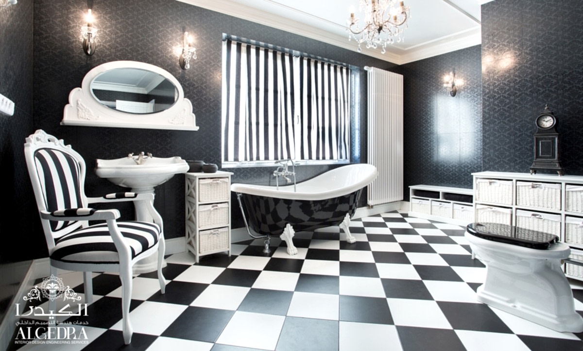 Black & White Bathroom