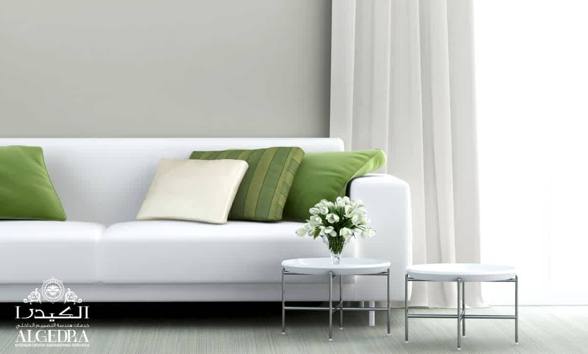 white sofa design