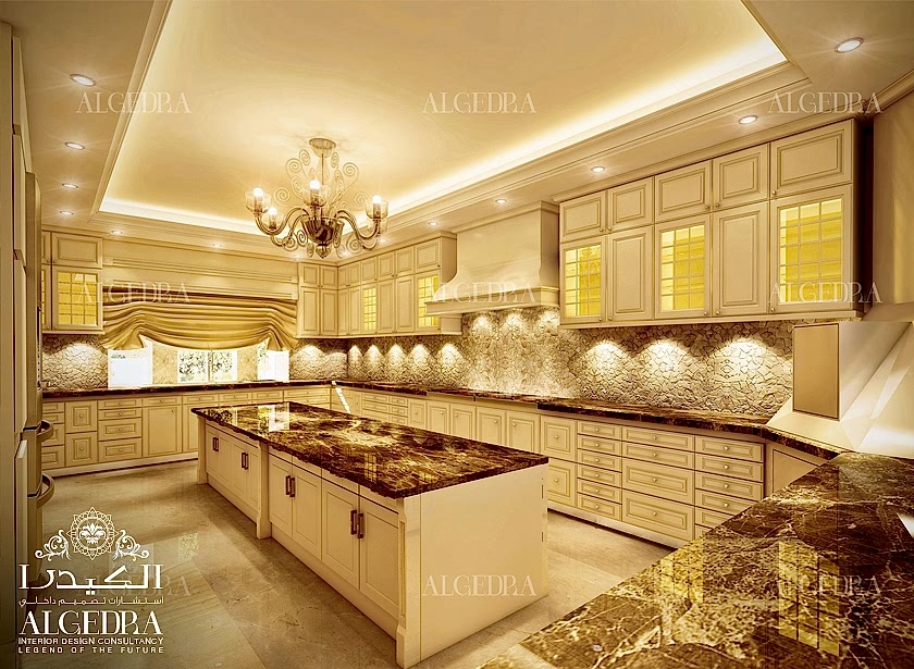 Gold kitchen