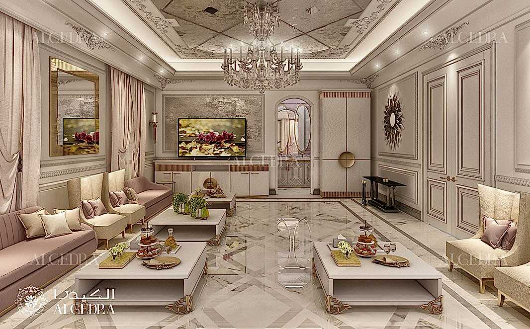 Lady majlis design in abu dhabi