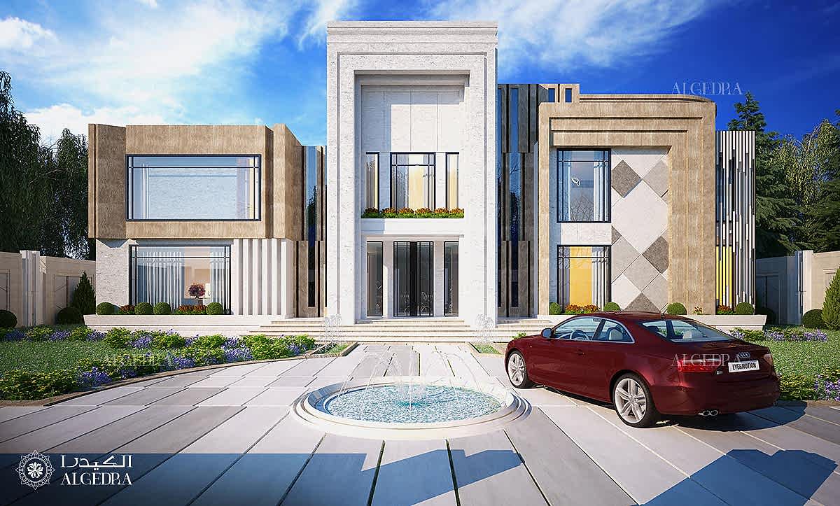 modern villa dış tasarımı