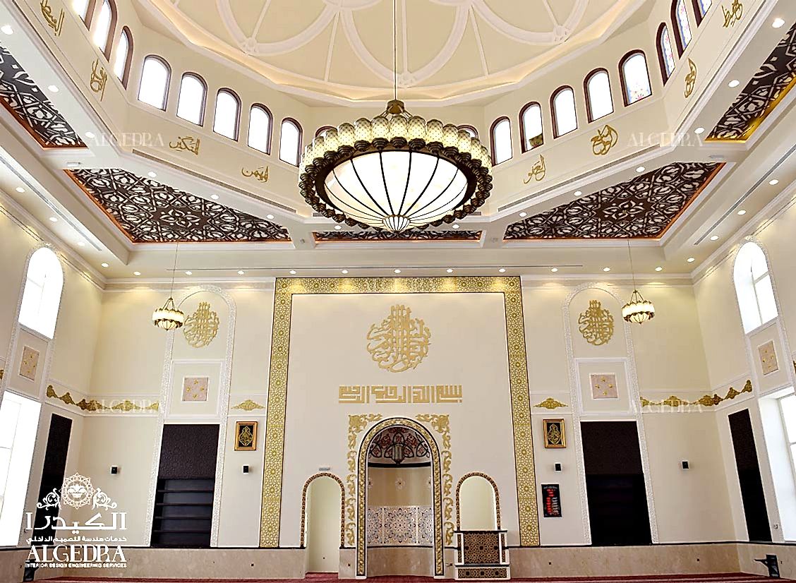 Interior for Khalil Al Rahman Mosque in Sharjah