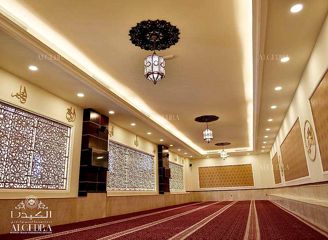 Interior for Khalil Al Rahman Mosque in Sharjah