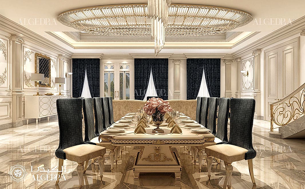 dining room design in abu dhabi